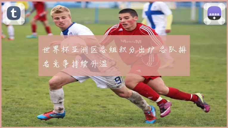 世界杯亚洲区各组积分出炉 各队排名竞争持续升温